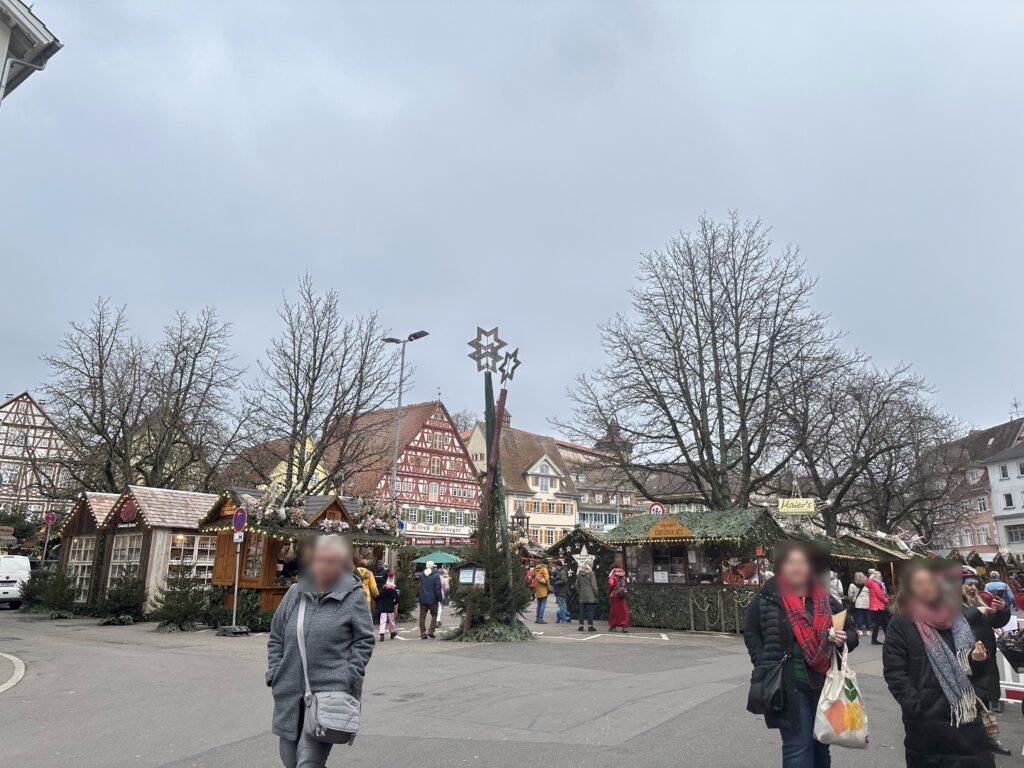 おとぎ話のような街並みのエスリンゲンクリスマスマーケット