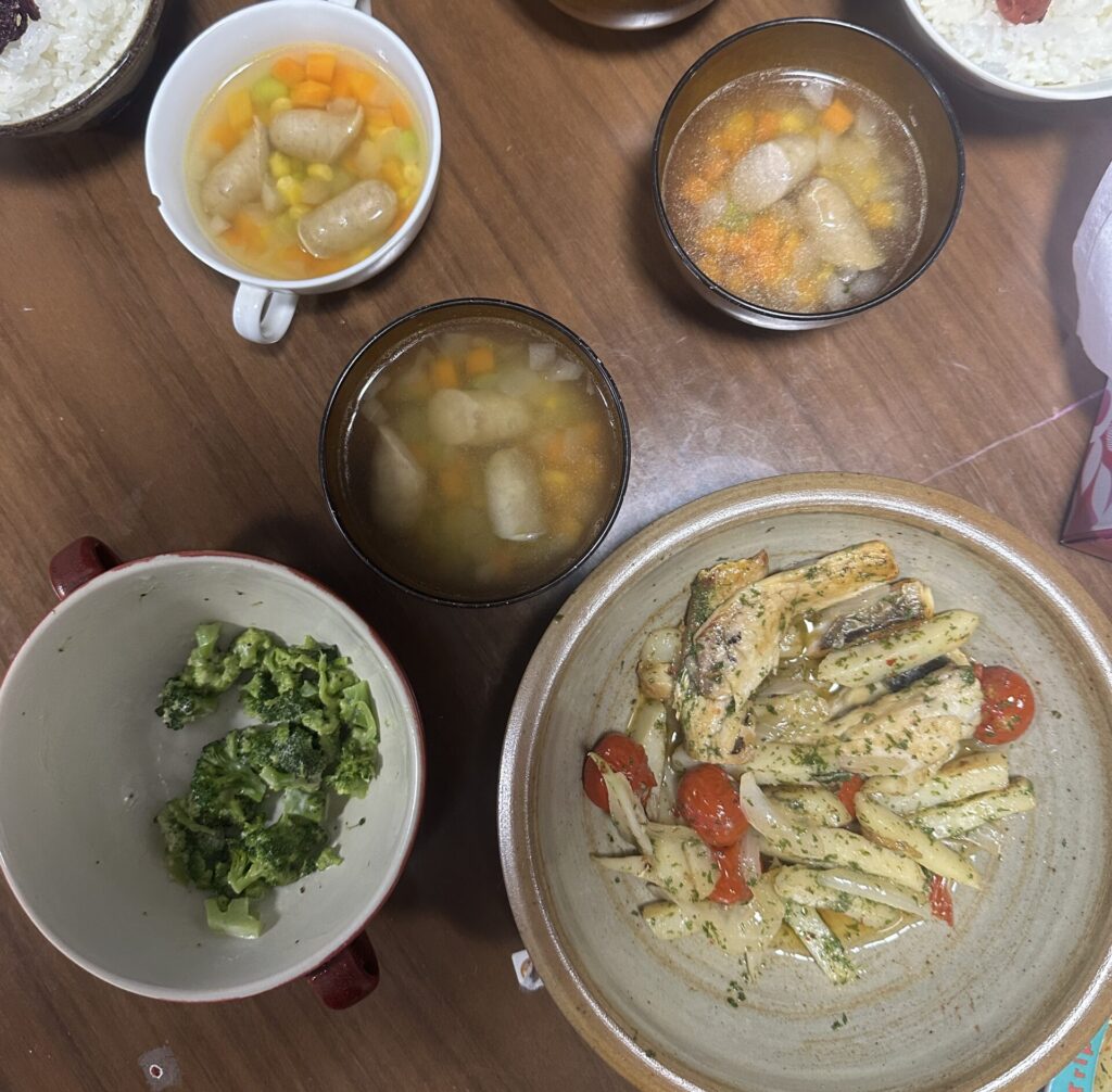 パルシステム3日ごはんで作った夕食の写真